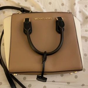 Michael Kors colorblock crossbody bag